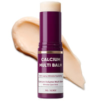 Cemenrete Calcium Multi Balm Stick, Korean Wrinkle Core Stick, Anti-Aging, Sagging, Wrinkles, Hydrating, Almond & Vitamin E for Lip Balm Eye Cream Neck (1)