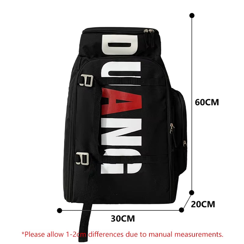 Sport Gym Bag Men Fitness Travel Backpack Large Waterproof Skate Pack for Shoulder Crossbody Training Laptop Dry Wet School Bags