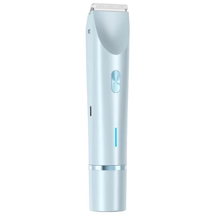 Portable Double-Headed Ladies' Shaver, Household Travel Washable USB Charging, Portable Private Parts Slimming Machine, Female B