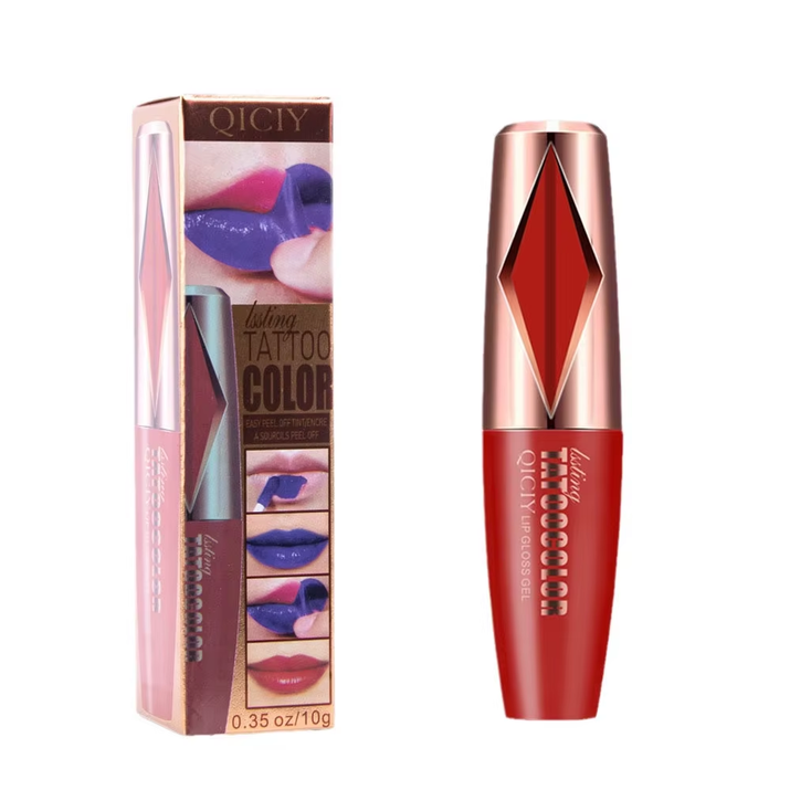 Matte Peel off Liquid Lipstick Waterproof Longlasting Natural Lip Gloss Makeup Tattoo Non-Stick Cup Moisturizing Makeup