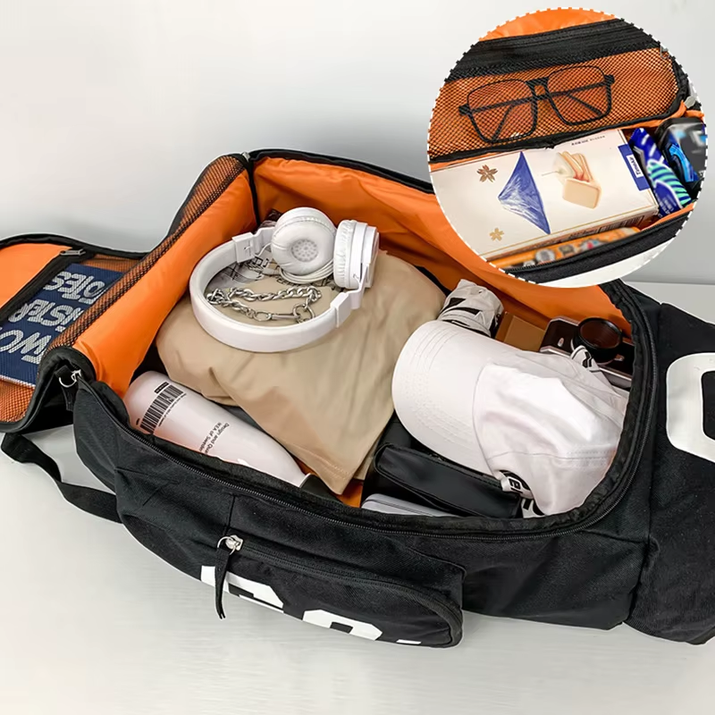 Sport Gym Bag Men Fitness Travel Backpack Large Waterproof Skate Pack for Shoulder Crossbody Training Laptop Dry Wet School Bags